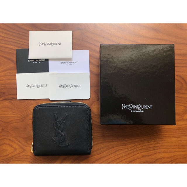 YSL 二つ折り財布