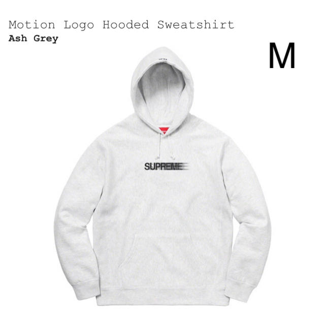 M Sureme Motion Logo Hooded SweatshirtMカラー