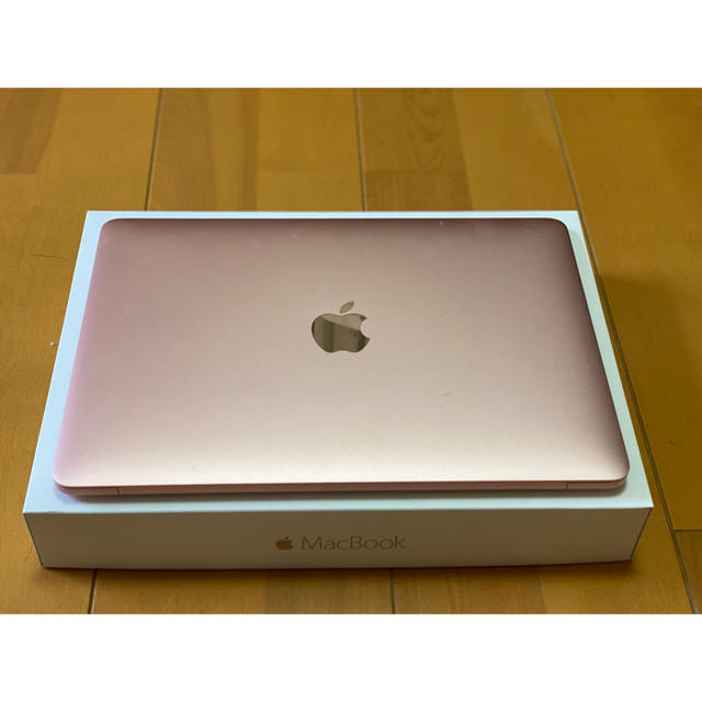 MacBook Airピンク状態