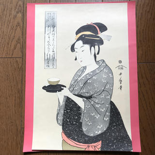 喜多川歌麿　美人画　印刷(版画)