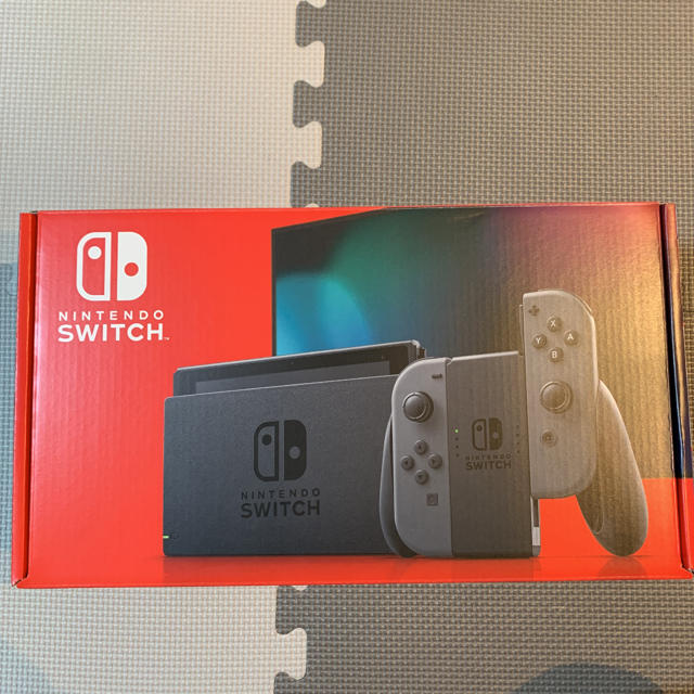 箱本体コントローラー等付属品新型　Nintendo  Switch グレー