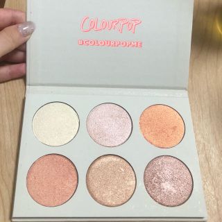 カラーポップ(colourpop)のカラーポップ COLORPOP  ハイライトパレット (フェイスカラー)