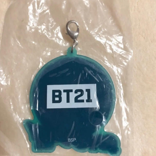 防弾少年団(BTS)(ボウダンショウネンダン)のBT21 ラバーチェーン SHOOKY  キーホルダー　 エンタメ/ホビーのCD(K-POP/アジア)の商品写真