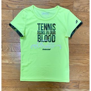 バボラ(Babolat)のBabolat テニスウェア レディース Tシャツ レモンイエロー 【M】(ウェア)