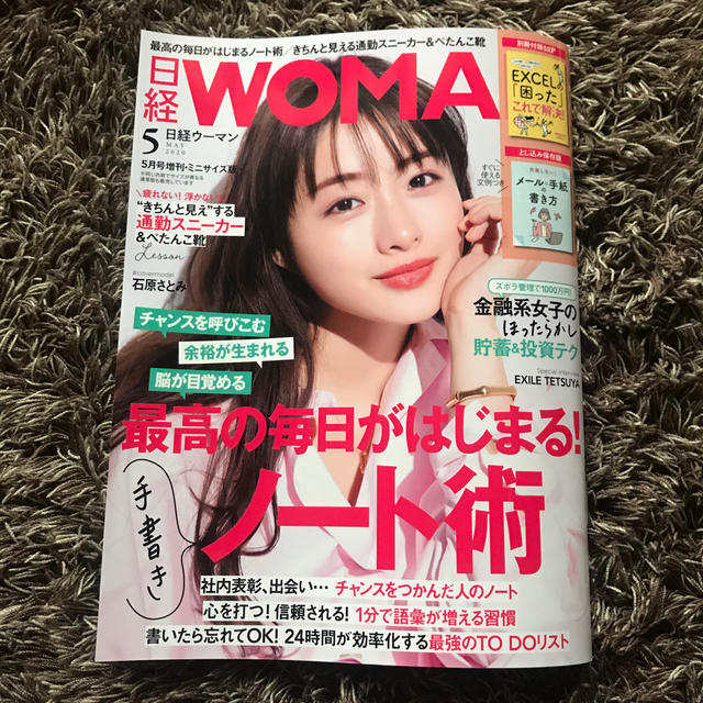 日経 WOMAN (ウーマン)  5月号　ミニサイズ版 エンタメ/ホビーの本(ビジネス/経済)の商品写真