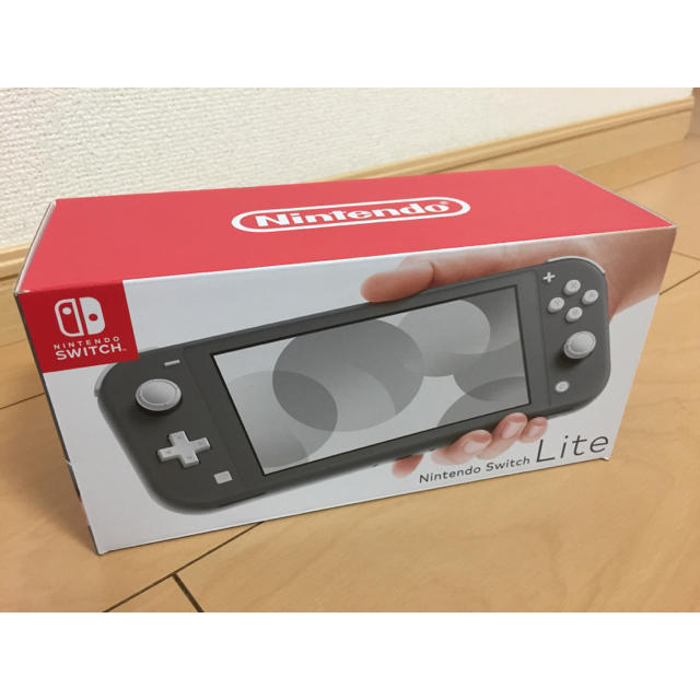 グレー購入店舗【Nintendo Switch Lite】☆新品・未使用☆グレー☆本体