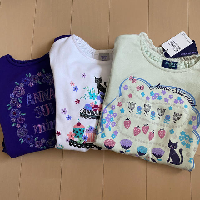 ANNA SUI mini(アナスイミニ)の【ご専用です】ANNA SUImini140【新品】 キッズ/ベビー/マタニティのキッズ服女の子用(90cm~)(Tシャツ/カットソー)の商品写真