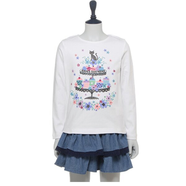 ANNA SUI mini(アナスイミニ)の【ご専用です】ANNA SUImini140【新品】 キッズ/ベビー/マタニティのキッズ服女の子用(90cm~)(Tシャツ/カットソー)の商品写真