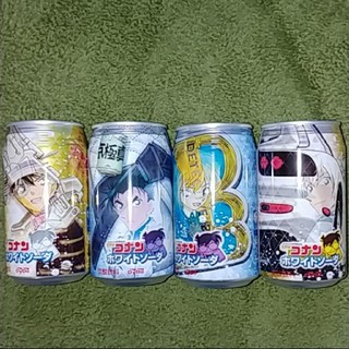 ダイドー☆名探偵コナン☆ホワイトソーダ☆4缶セット(ソフトドリンク)