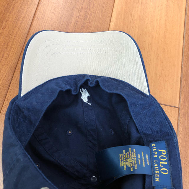 POLO RALPH LAUREN(ポロラルフローレン)の未着用　ラルフローレン　ネイビーキャップ　59 メンズの帽子(キャップ)の商品写真