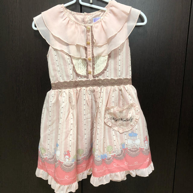 axes femme(アクシーズファム)の女の子ワンピース130センチ キッズ/ベビー/マタニティのキッズ服女の子用(90cm~)(ワンピース)の商品写真