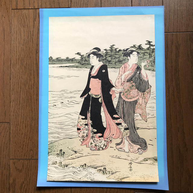 鳥居清長　錦絵　印刷 エンタメ/ホビーの美術品/アンティーク(版画)の商品写真