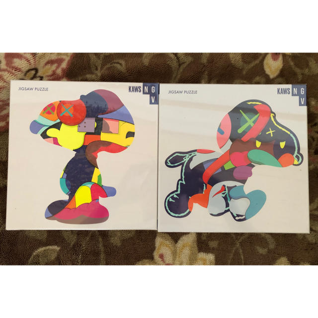 新品未開封　KAWS パズル 2種類セット NGV