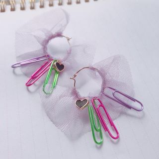 ハンドメイド　ピアス　(ピアス)