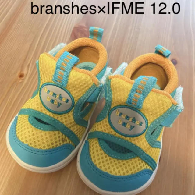 Branshes(ブランシェス)の☆branshes ×IFME 12.0☆ キッズ/ベビー/マタニティのベビー靴/シューズ(~14cm)(サンダル)の商品写真