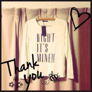 イング(INGNI)のINGNI新品♡ビッグロゴTシャツ(Tシャツ(長袖/七分))