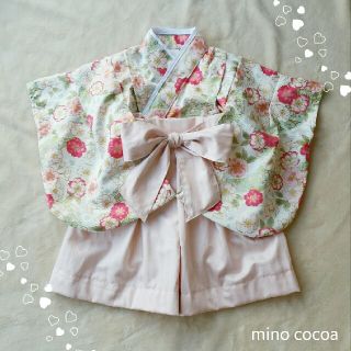 handmade baby HAKAMA 70-80cm(和服/着物)