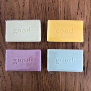 【ホールフーズ】good soap / 4個セット シアバター入り B(ボディソープ/石鹸)