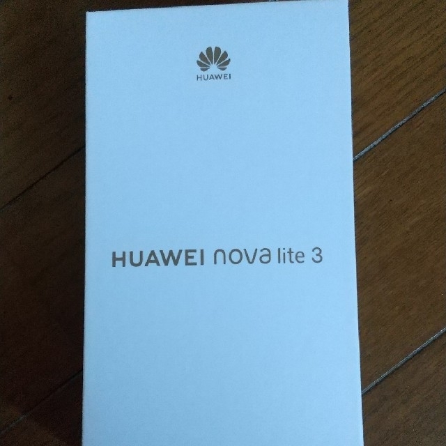 HUAWEI nova lite 3 ミッドナイトブラック  回線対応スマートフォン/携帯電話