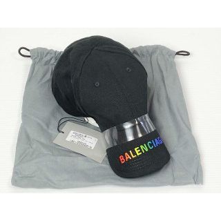 バレンシアガ(Balenciaga)の新品未使用 BALENCIAGA RAINBOW ロゴ キャップ(キャップ)