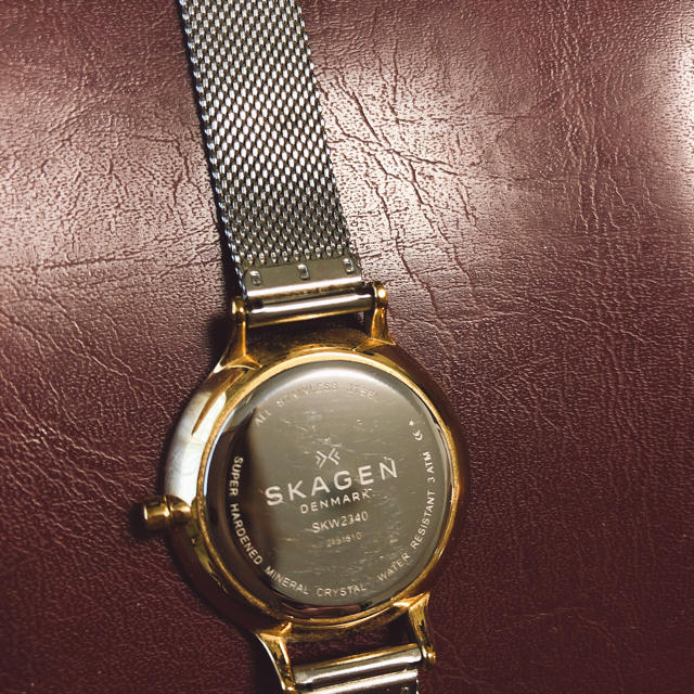 SKAGEN(スカーゲン)のスカーゲン レディース 腕時計/SKAGEN アニタ ANITA シルバー レディースのファッション小物(腕時計)の商品写真