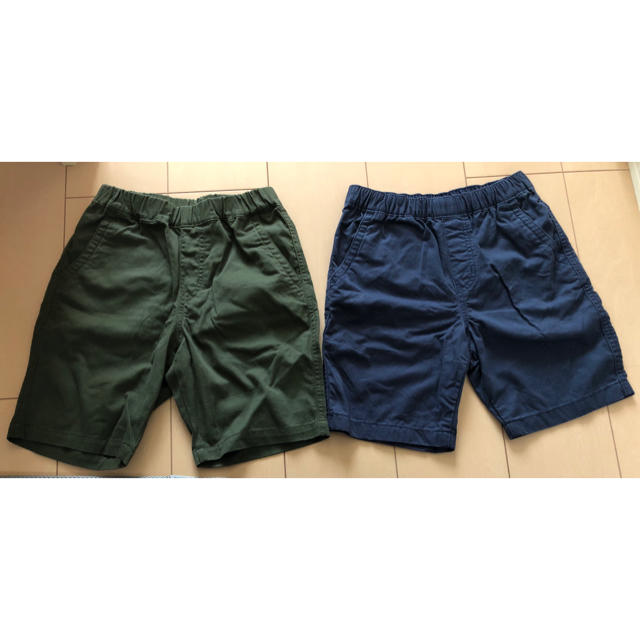 GAP Kids(ギャップキッズ)のGAP ユニクロ　ハーフパンツ　4枚セット　120 キッズ/ベビー/マタニティのキッズ服男の子用(90cm~)(パンツ/スパッツ)の商品写真