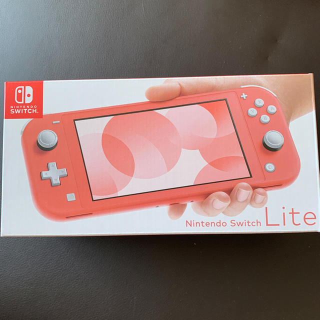 任天堂 スイッチライト コーラル ピンク 新作未使用 保証付き