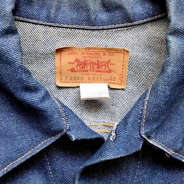 Vintage Levi’s 70505 Gジャン deadstock 40