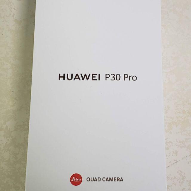 SIMフリー HW-02L HUAWEI P30 Pro ブラック 購入証明