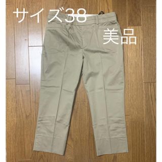 ニジュウサンク(23区)の23区　クロップドパンツ　カーキ　サイズ38(クロップドパンツ)