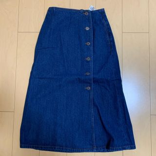 マウジー(moussy)の新品・未使用！moussy デニムスカート(ロングスカート)