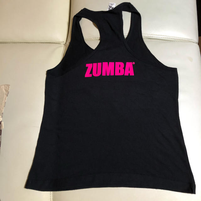 Zumba(ズンバ)の【美品】入手困難　ZUMBA®︎ウェア　トップス Ｌサイズ スポーツ/アウトドアのスポーツ/アウトドア その他(ダンス/バレエ)の商品写真