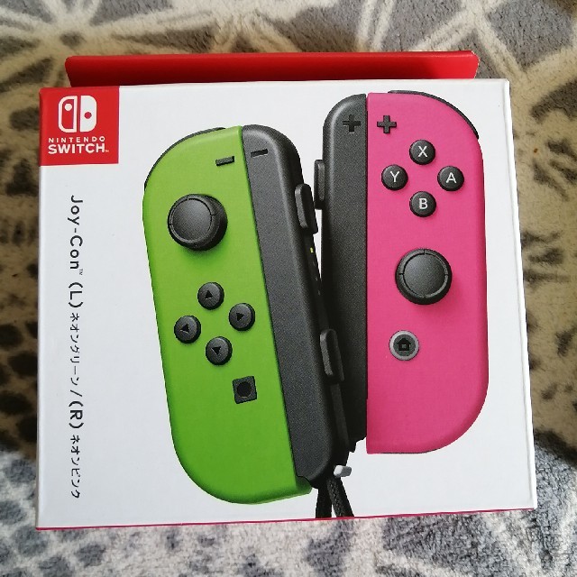 Joy-Con　ジョイコン　ネオングリーン　ネオンピンク　Switchジョイコン