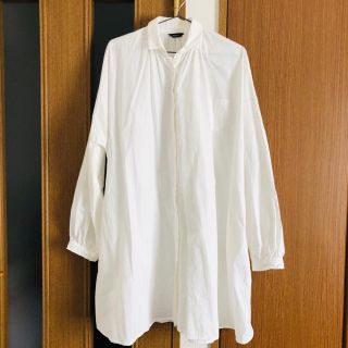 メルロー(merlot)のmerlot シャツワンピース White(ひざ丈ワンピース)