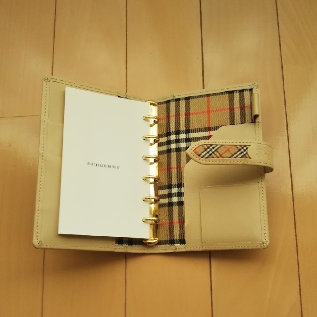 BURBERRY(バーバリー)のバーバリー ミニシステム手帳 インテリア/住まい/日用品の文房具(カレンダー/スケジュール)の商品写真