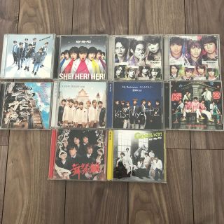 キスマイフットツー(Kis-My-Ft2)のKis-My-Ft2 舞祭組 CD 初回盤 10枚セット(ポップス/ロック(邦楽))