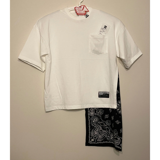 ミハラヤスヒロ(MIHARAYASUHIRO)のMサイ　GU MIHARA YASUHIRO フハクコンビネーションT(5分袖)(Tシャツ/カットソー(半袖/袖なし))