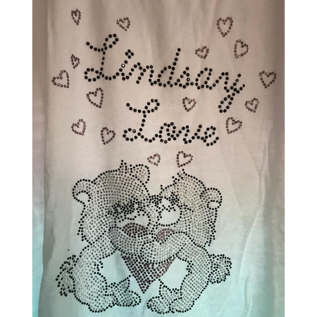 Lindsay(リンジィ)のリンジィ❤︎半袖ロングTシャツ キッズ/ベビー/マタニティのキッズ服女の子用(90cm~)(Tシャツ/カットソー)の商品写真