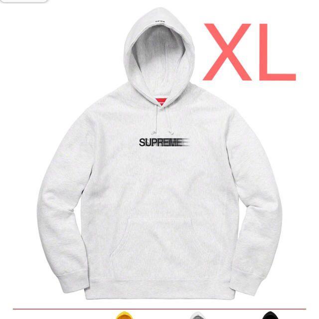 supreme motion logo hooded sweatshirt XL