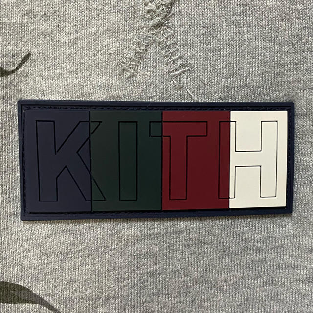 KITH Floral Hoodie Heather Grey Sサイズ 1