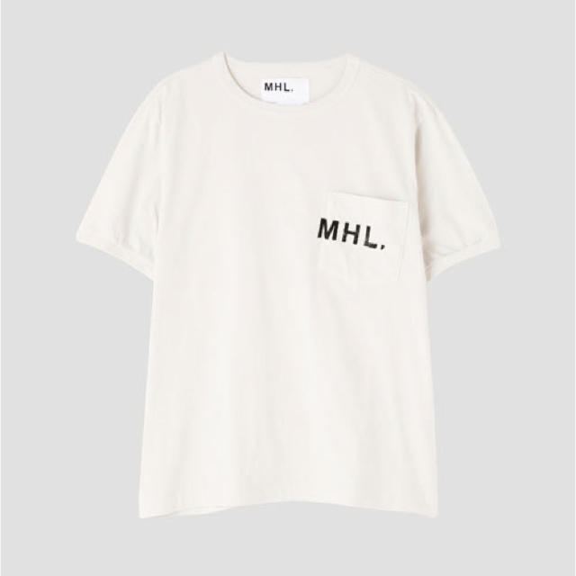 MARGARET HOWELL(マーガレットハウエル)のMHL Tシャツ 白 メンズのトップス(Tシャツ/カットソー(半袖/袖なし))の商品写真