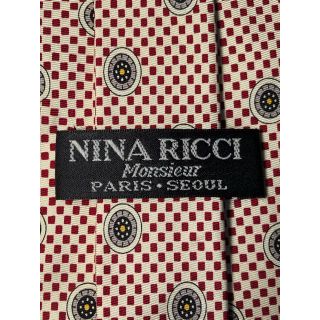 ニナリッチ(NINA RICCI)の【NINA RICCI】ネクタイ　可愛いチェック柄(ネクタイ)