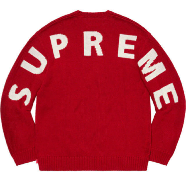 木村拓哉Supreme 20SS Week5 back logoバックロゴセーター