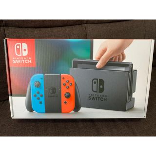 ニンテンドースイッチ(Nintendo Switch)の（美品）Nintendo Switch 任天堂スイッチ　(家庭用ゲーム機本体)