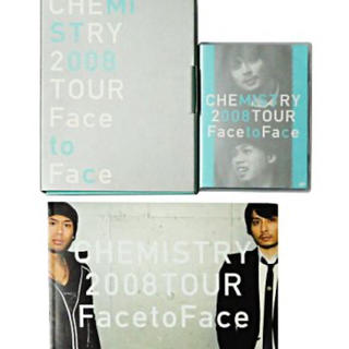 CHEMISTRY 2008 tour Face to Face DVD&パンフ(ミュージック)