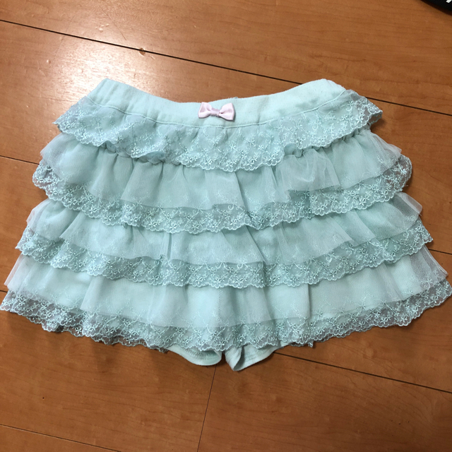 anyFAM(エニィファム)のチップ様専用 any FAM スカート風パンツ ブルー 130センチ キッズ/ベビー/マタニティのキッズ服女の子用(90cm~)(スカート)の商品写真