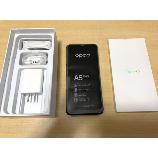 ANDROID(アンドロイド)のOPPO A5 2020 SIMフリー 美品 スマホ/家電/カメラのスマートフォン/携帯電話(スマートフォン本体)の商品写真