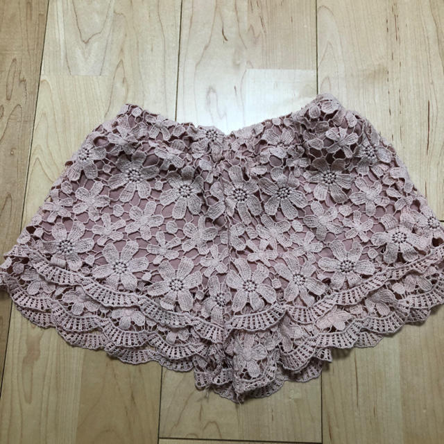 INGNI First(イングファースト)のINGNIfirst  ショートパンツ ピンク キッズ/ベビー/マタニティのキッズ服女の子用(90cm~)(パンツ/スパッツ)の商品写真