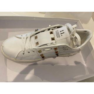 J様専用!Valentino ロックスタッズ アンタイトルド スニーカー白