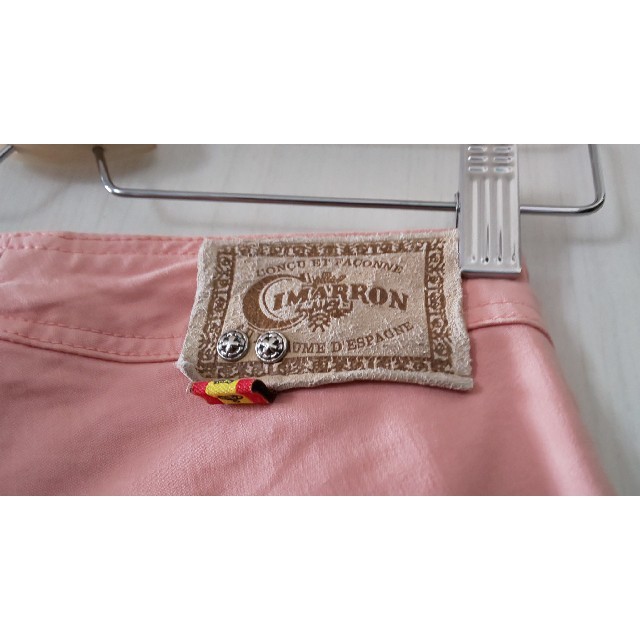 CIMARRON(シマロン)のmm様専用 シマロン ピンク デニム パンツ レディースのパンツ(デニム/ジーンズ)の商品写真